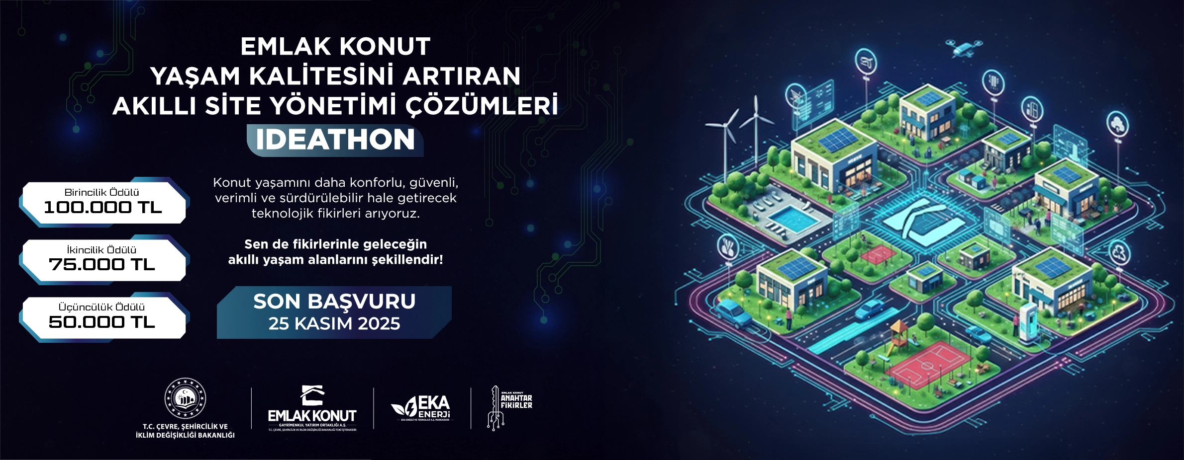 Emlak Konut Ideathon - Akıllı Şehir Teknolojileri